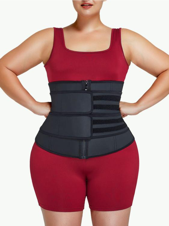 Sculptshe Plus Size 7 Steel Bones Firm Compression Waist Trainer