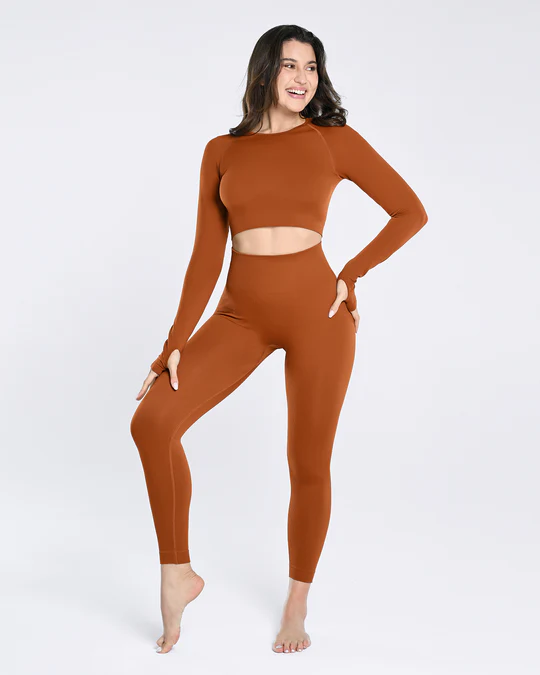 AirWear Long Sleeve & High-Waist Legging Set
