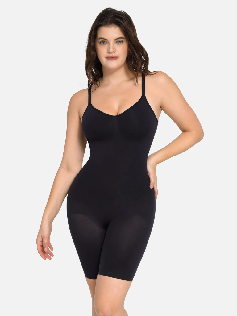 Feelingirl Body Sculpt Backless Seamless Shapewear Bodysuit
